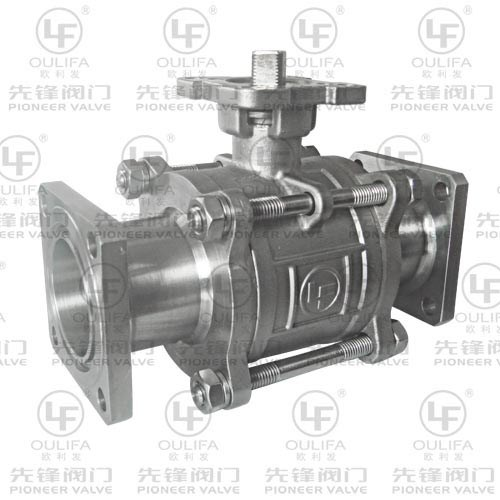 3PC 플랜지 볼 밸브 PQ41F-1000PSI