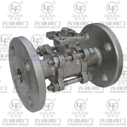 3PC 플랜지 볼 밸브 ISO 5211 PQ41F-1000PSI